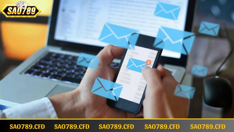 Với Email bet thủ sẽ nhận được sự chăm sóc tận tình